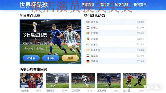 世界杯买球网站精选：聚焦直播入口与赛事直播体验 - FIFA World Cup 2026